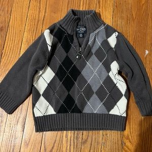 Toddler Argyle Sweater